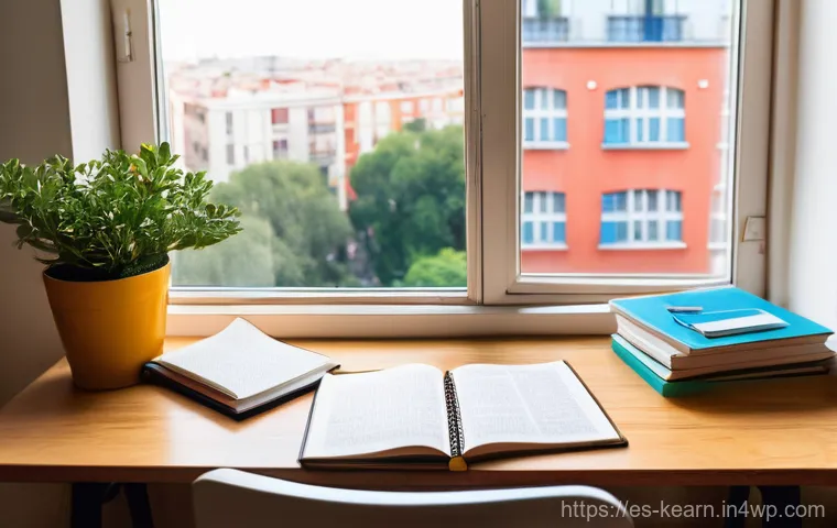 학습 중심 여행에 적합한 숙소 추천 - **Prompt:** A dynamic and inspiring common area in a modern, stylish student coliving space located ...