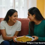 다양한 문화 체험을 통한 교육적 가치 - **Cultural Exchange and Empathy:**
    "A heartwarming and intimate scene capturing two friends in a...