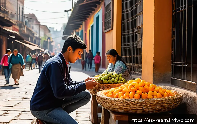 전문가와 함께하는 학습 중심 여행 - A vibrant street market scene in Mexico City during the day, featuring diverse local vendors selling...